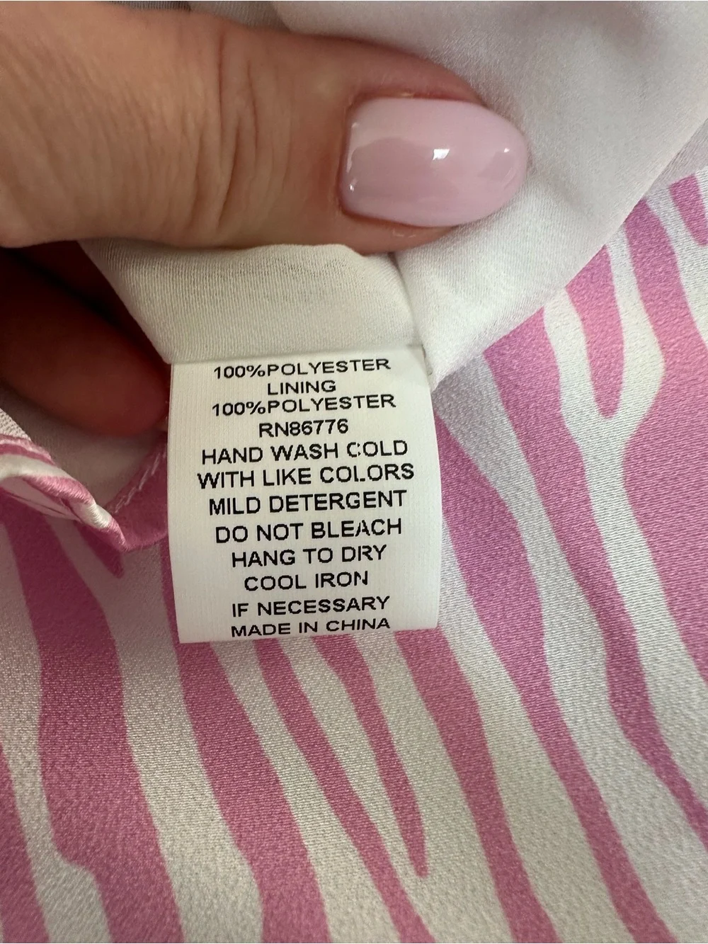 EUC Pink/White Sleeveless Dress- Large